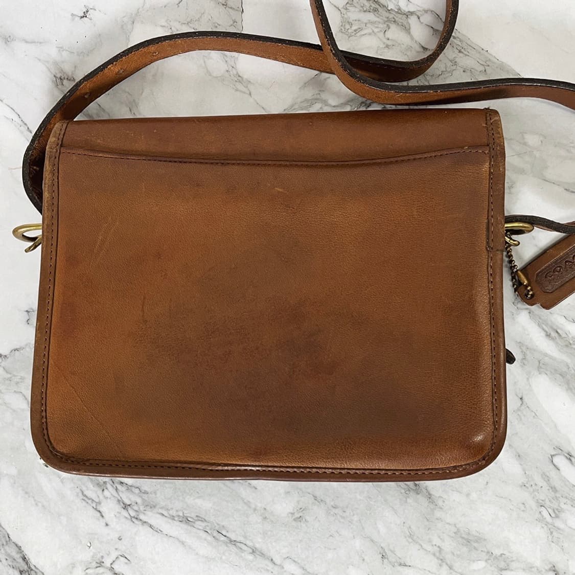 Old Coach 2110 Vintage Leather Crossbody 상품이미지6