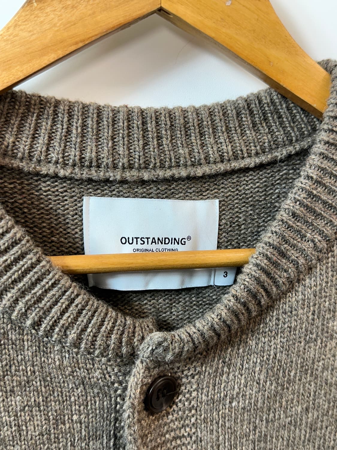아웃스탠딩 피셔맨 울 가디건 105 상품이미지5