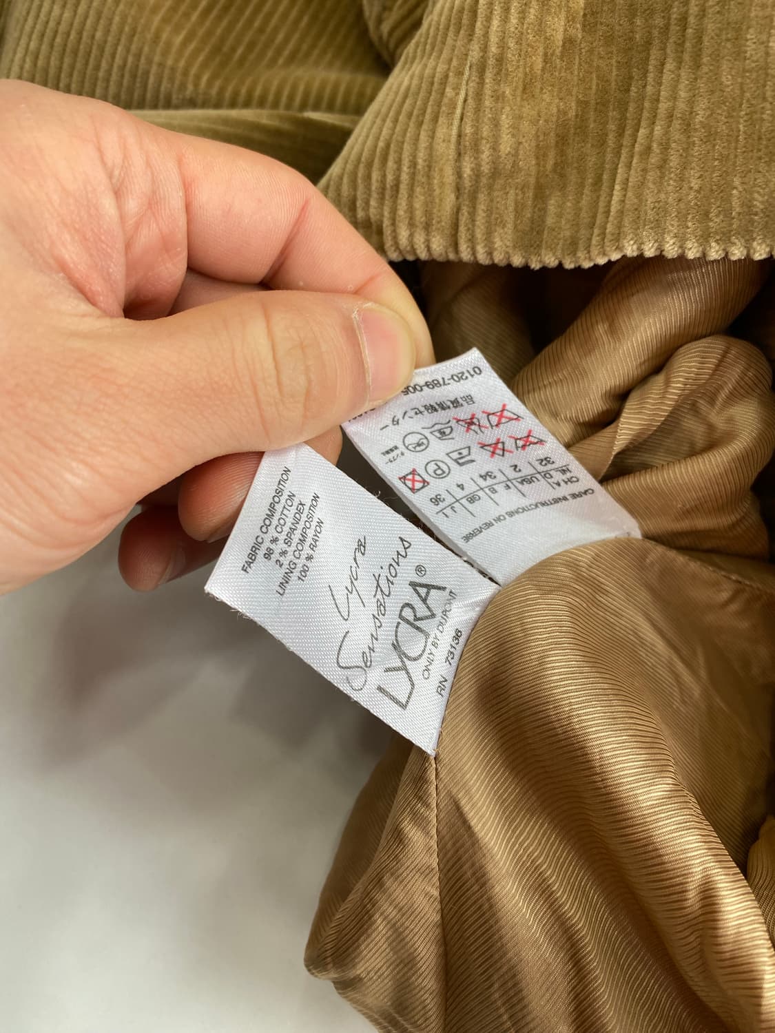 [2] Max Mara 막스마라 코듀로이 자켓 우먼스 상품이미지8