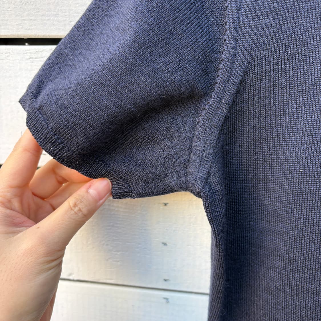 Burberry 버버리 울 반팔 니트 상품이미지4