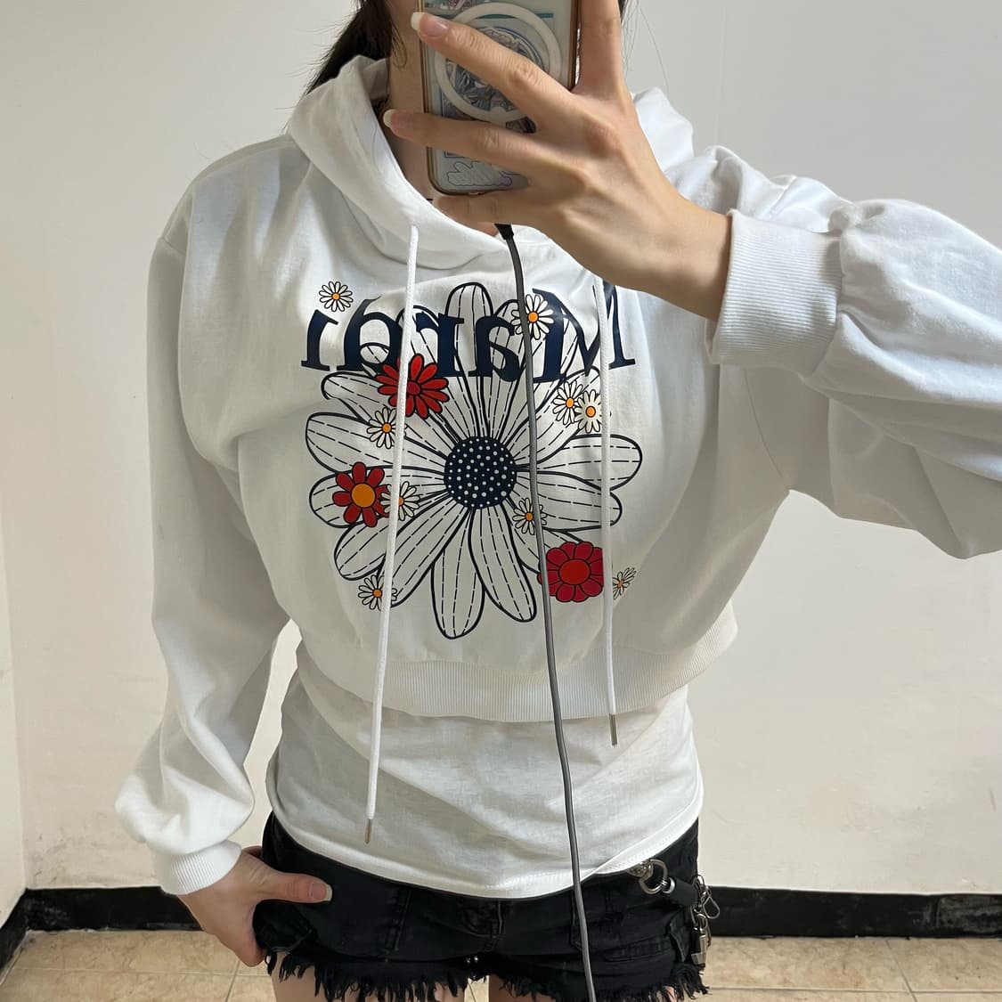 Mardi Mecredi Hood Long Sleeves 상품이미지3