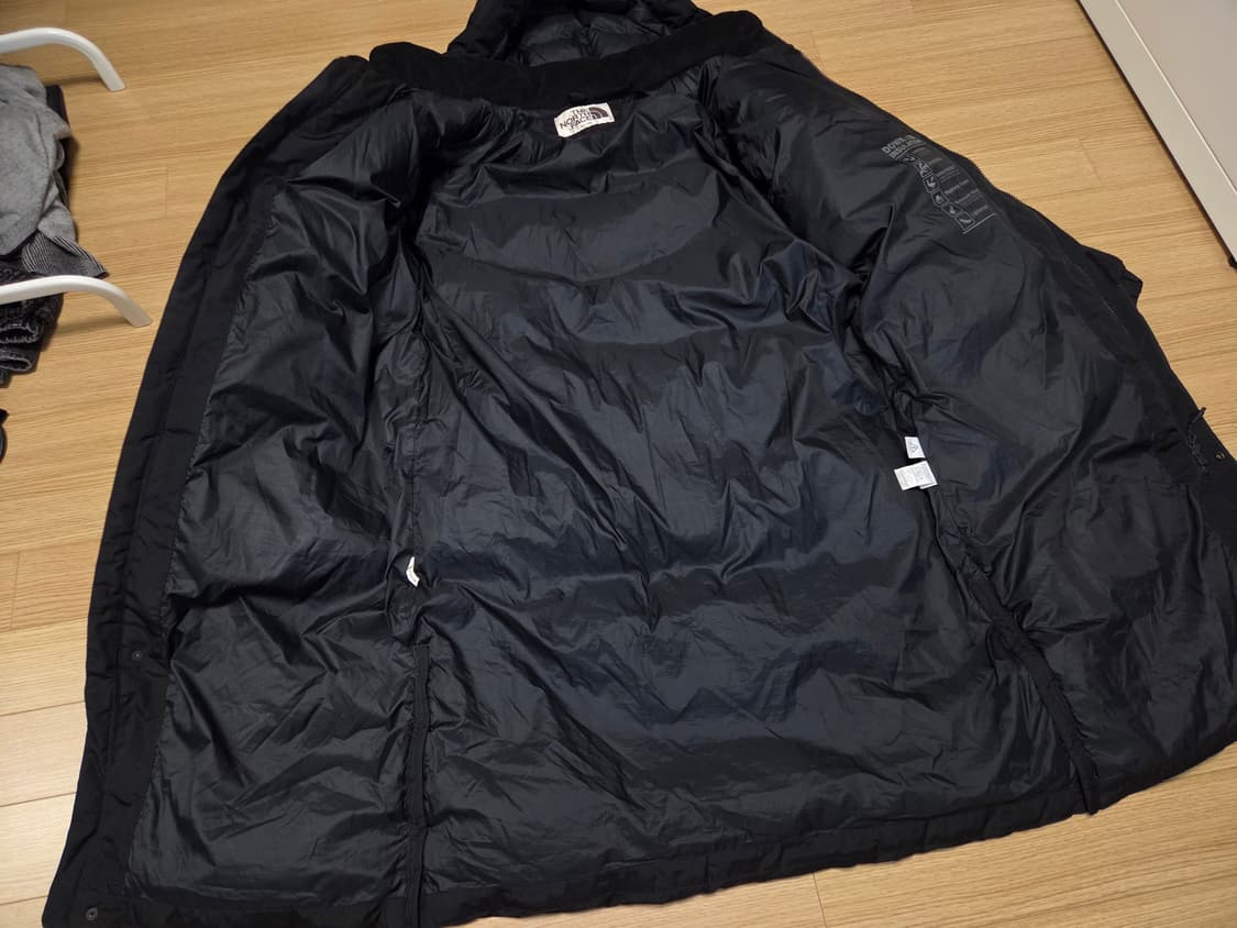 노스페이스 화이트라벨 리모 구스 다운 롱패딩 점퍼 상품이미지7