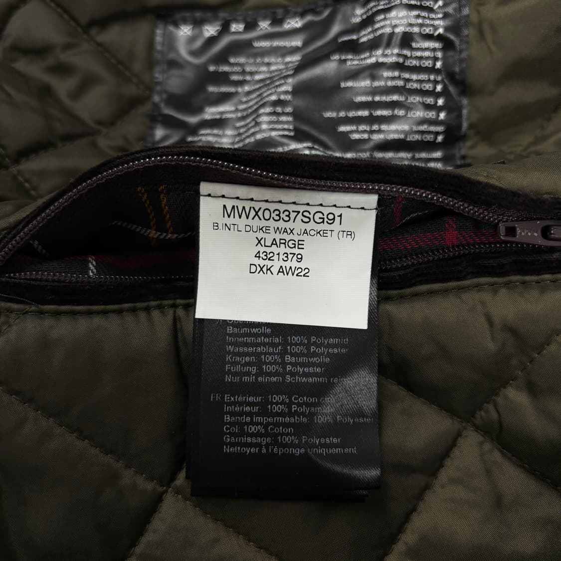 바버 인터네셔널 듀크 자켓 상품이미지6