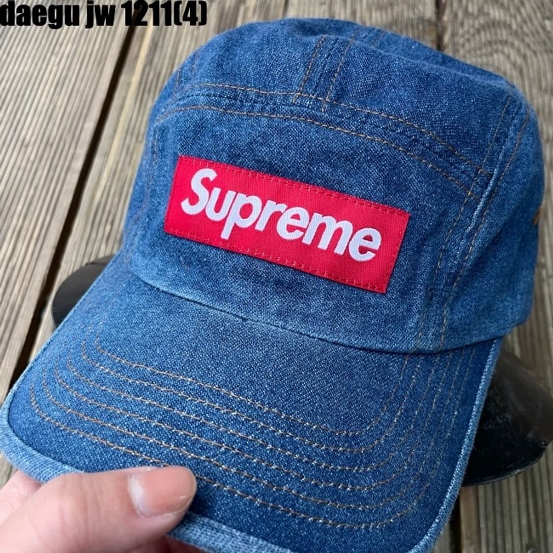 슈프림 데님 볼캡 모자  상품이미지3