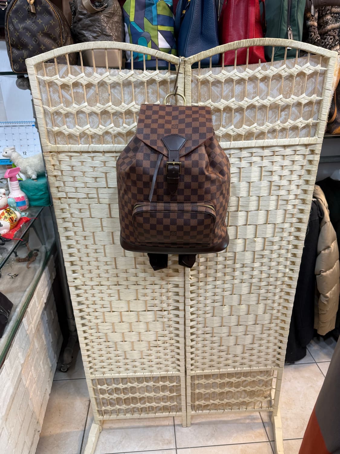 정품 루이비통 다미에 몽수리 MM 백팩 팝니다 상품이미지1
