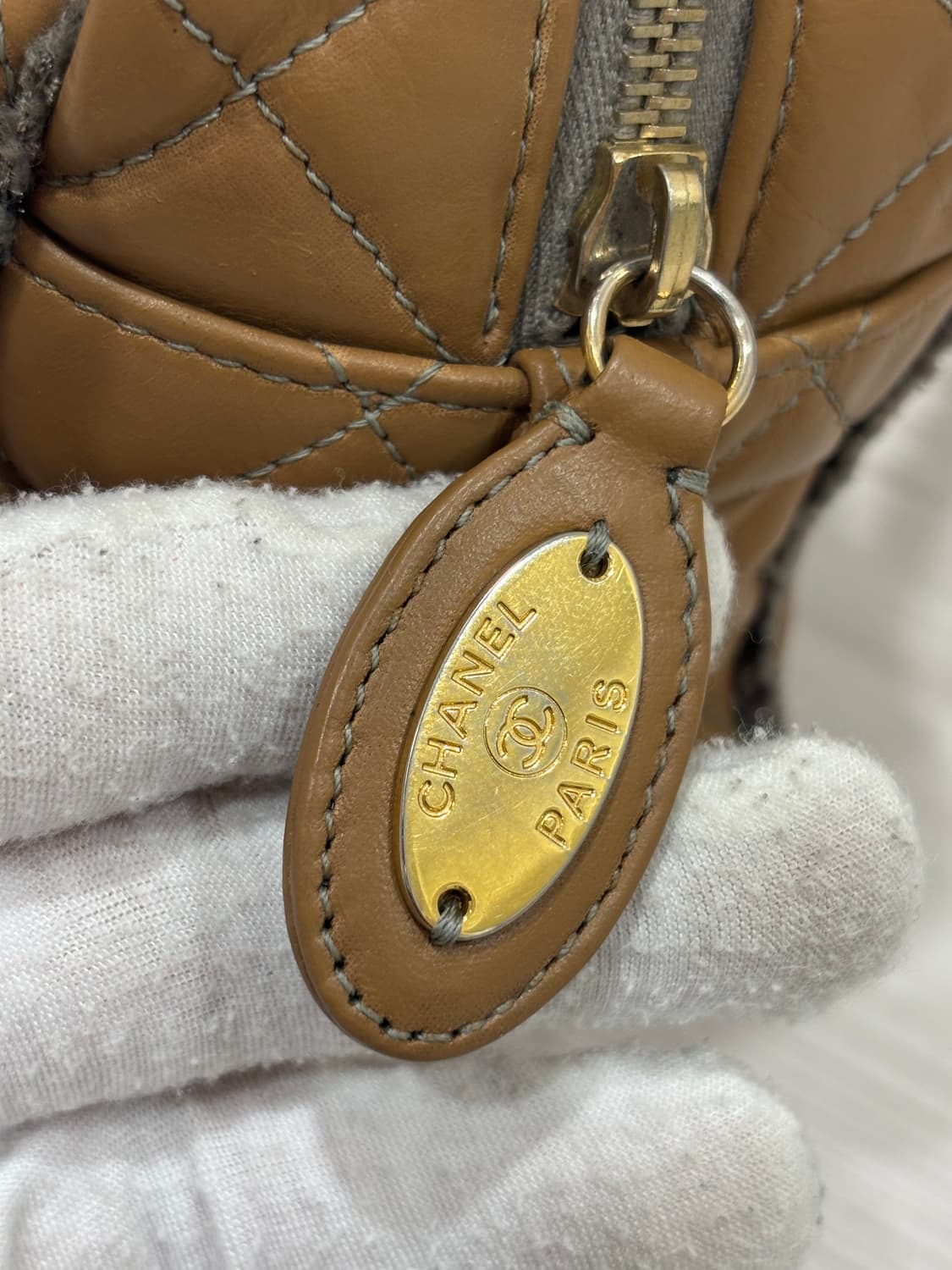 샤넬 카프스킨 트위디 숄더백 상품이미지5