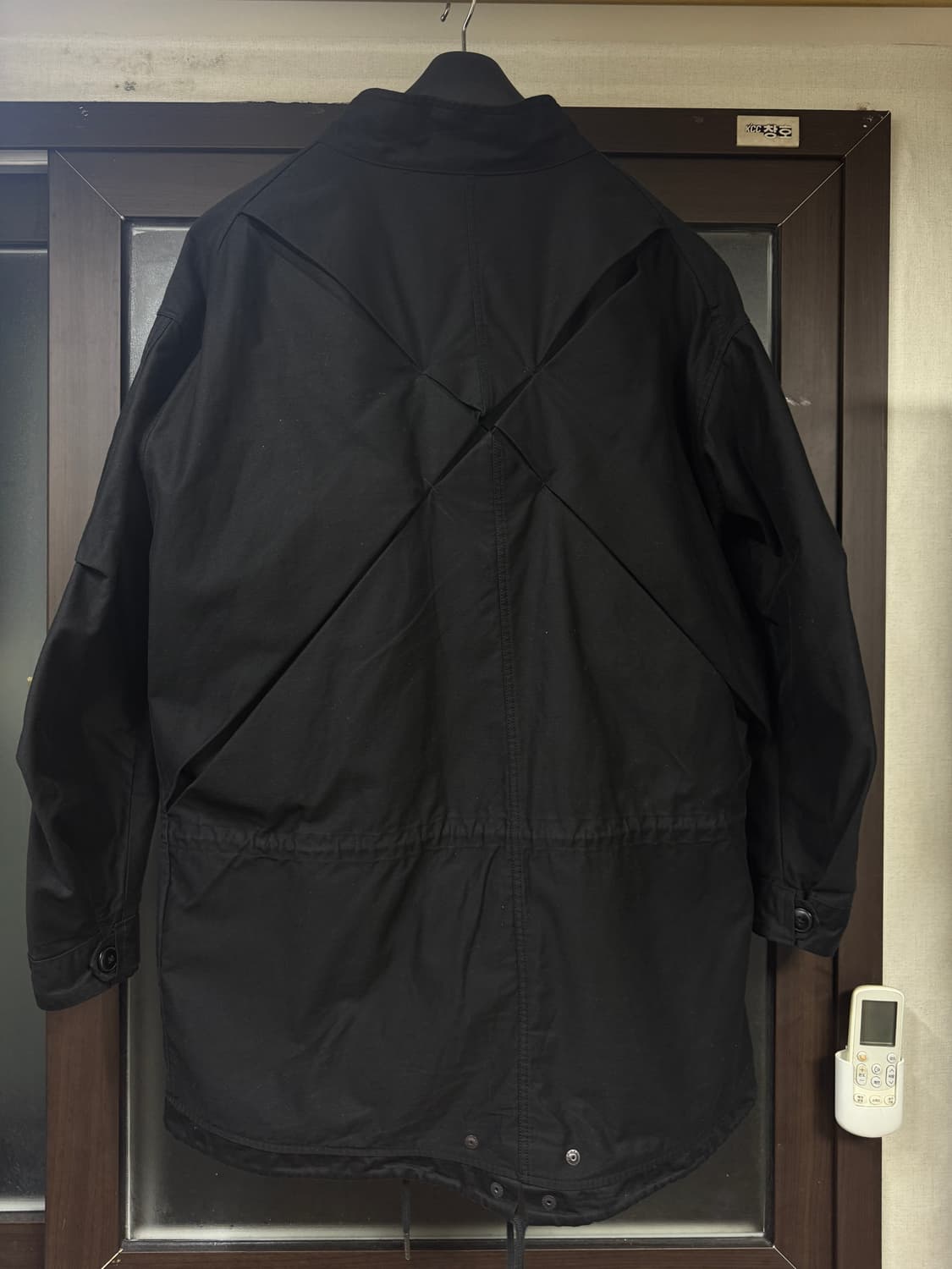 강정석 X M65 FISHTAIL JACKET (BLACK) (2사이즈) 상품이미지3