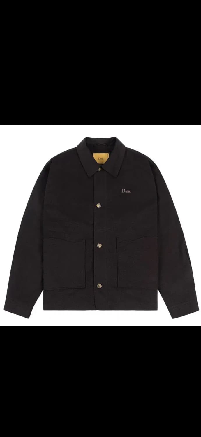 Dime Printed Cord Jacket Black 상품이미지1