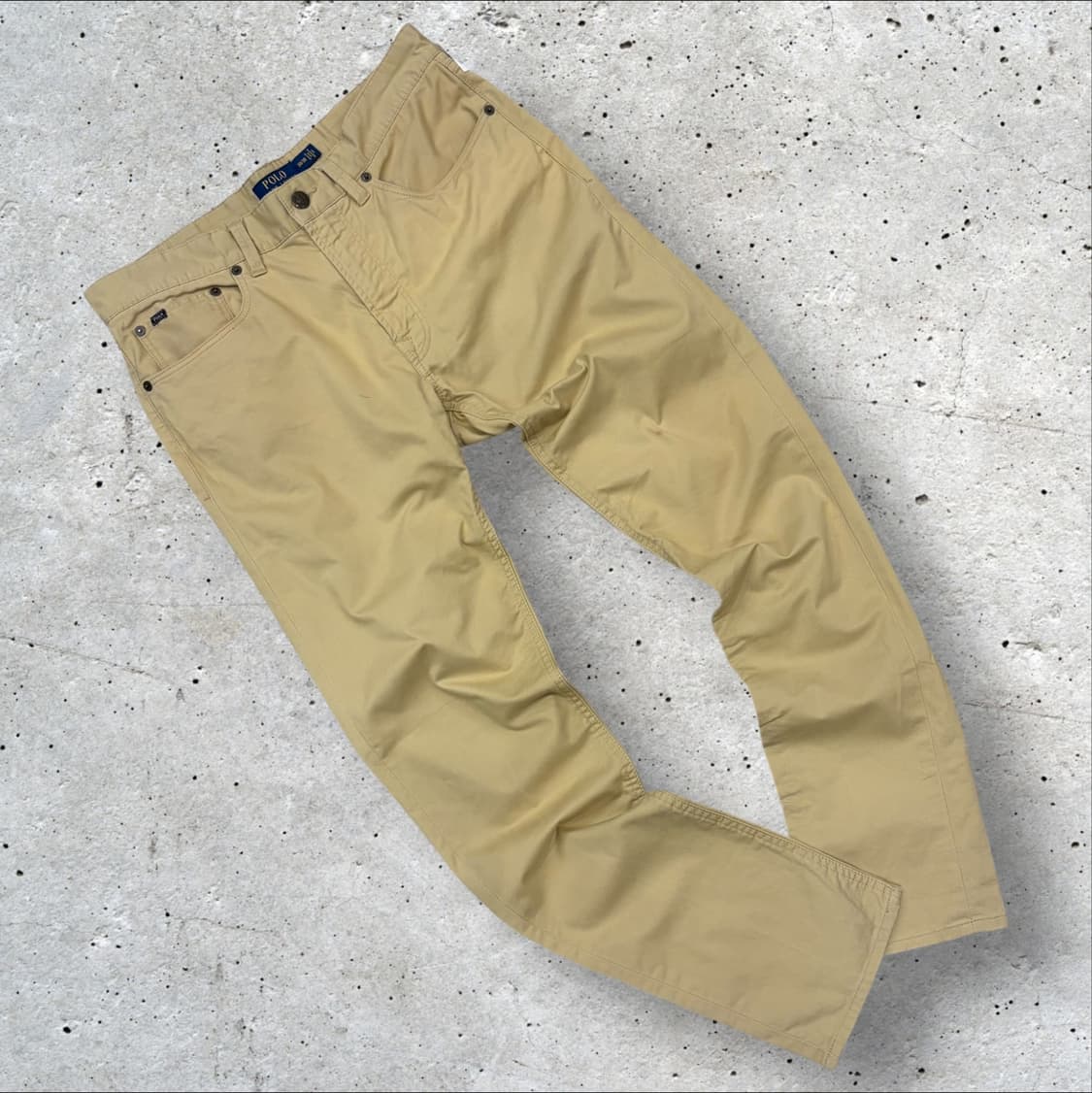 [30] 폴로 랄프로렌 베이지 코튼 면바지 팬츠 D134 상품이미지2