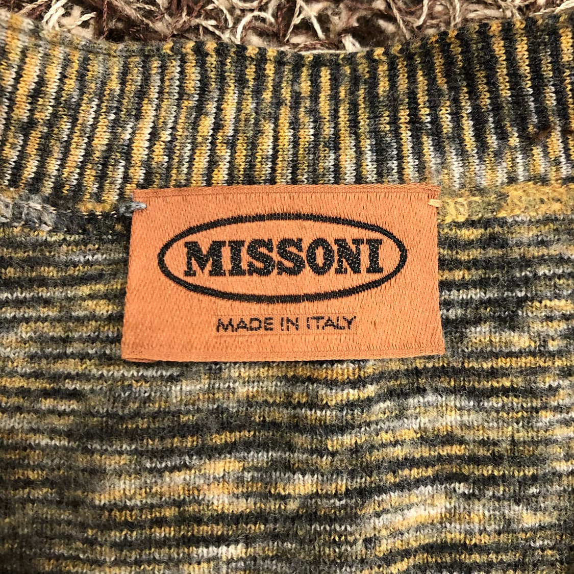 미쏘니 멀티컬러 울 패턴 가디건  상품이미지4
