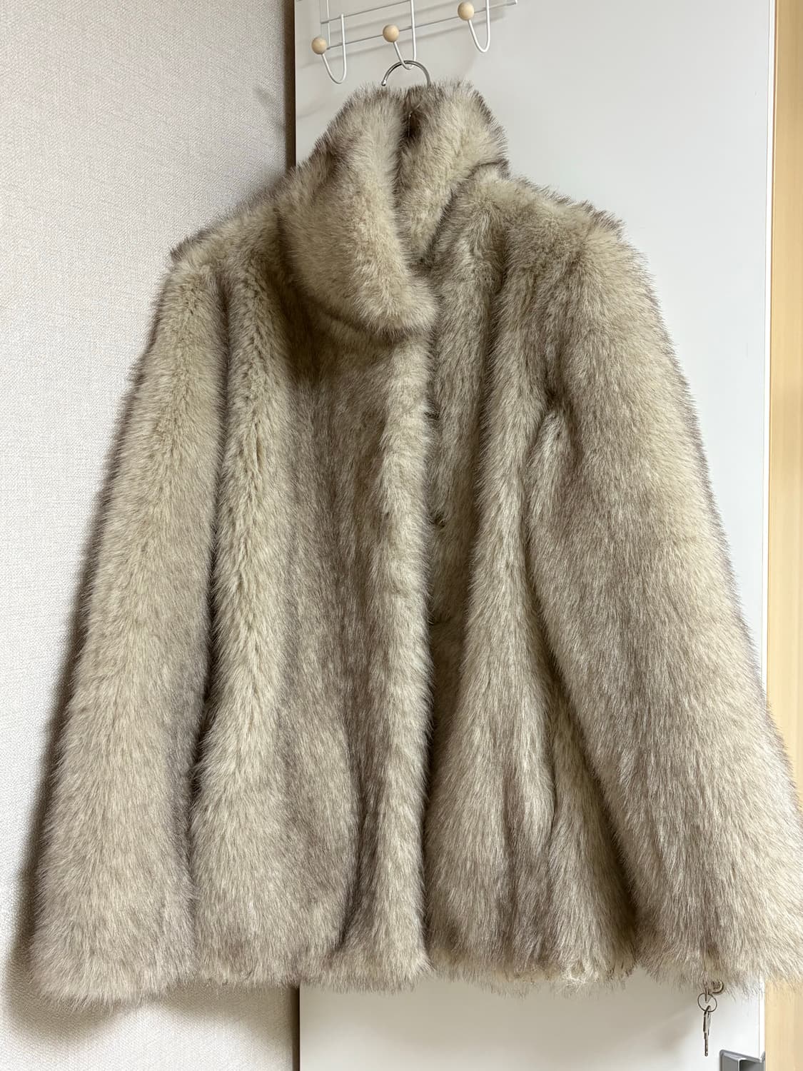 sinoon 시눈 퍼자켓 애쉬브라운 상품이미지3