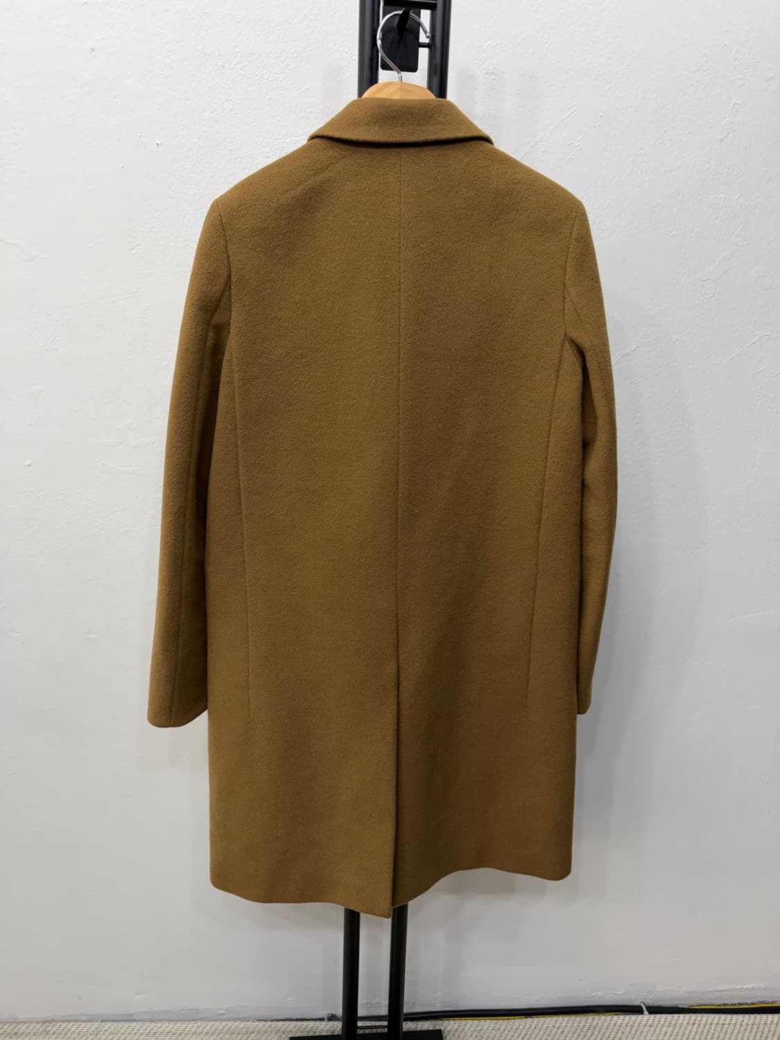 정품) 시스템 한섬 여성 브라운 더블 버튼 코트 88 상품이미지4