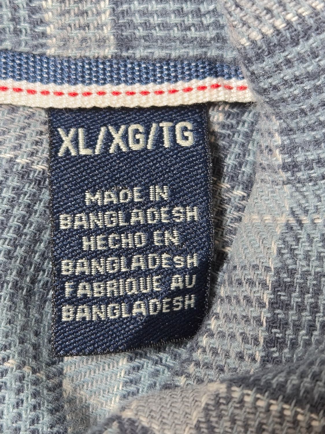 랭글러Wrangler 체크 웨스턴 셔츠 XL사이즈 - S340 상품이미지5