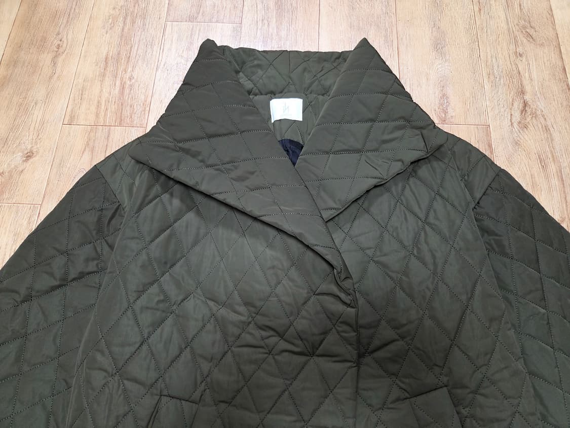 에콘(EKON) 패디드 다이아몬드 퀼팅코트 프리사이즈 상품이미지7