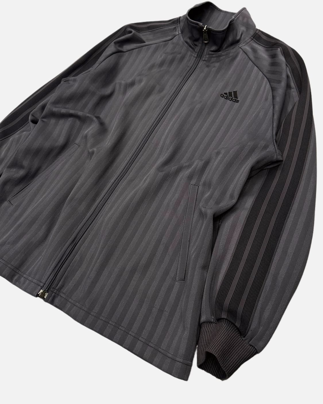 grey stripe jersey set-up 상품이미지3