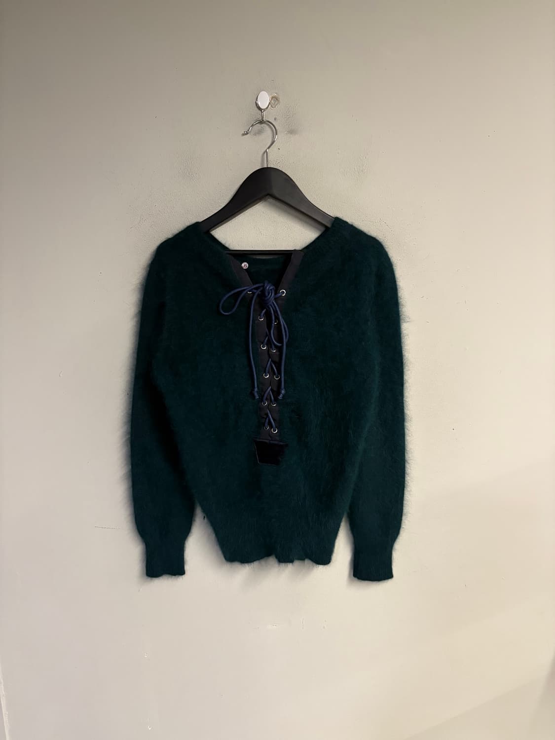 SACAI LUCK lace up angora knit 상품이미지4