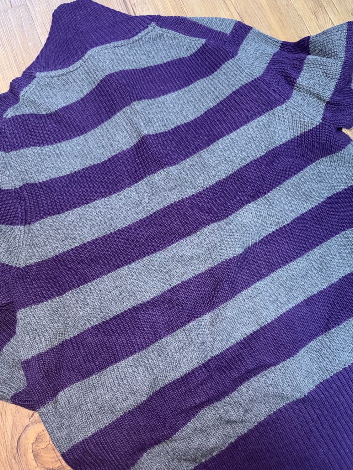 타미힐피거 스트라이프 하이넥 가디건 상품이미지3