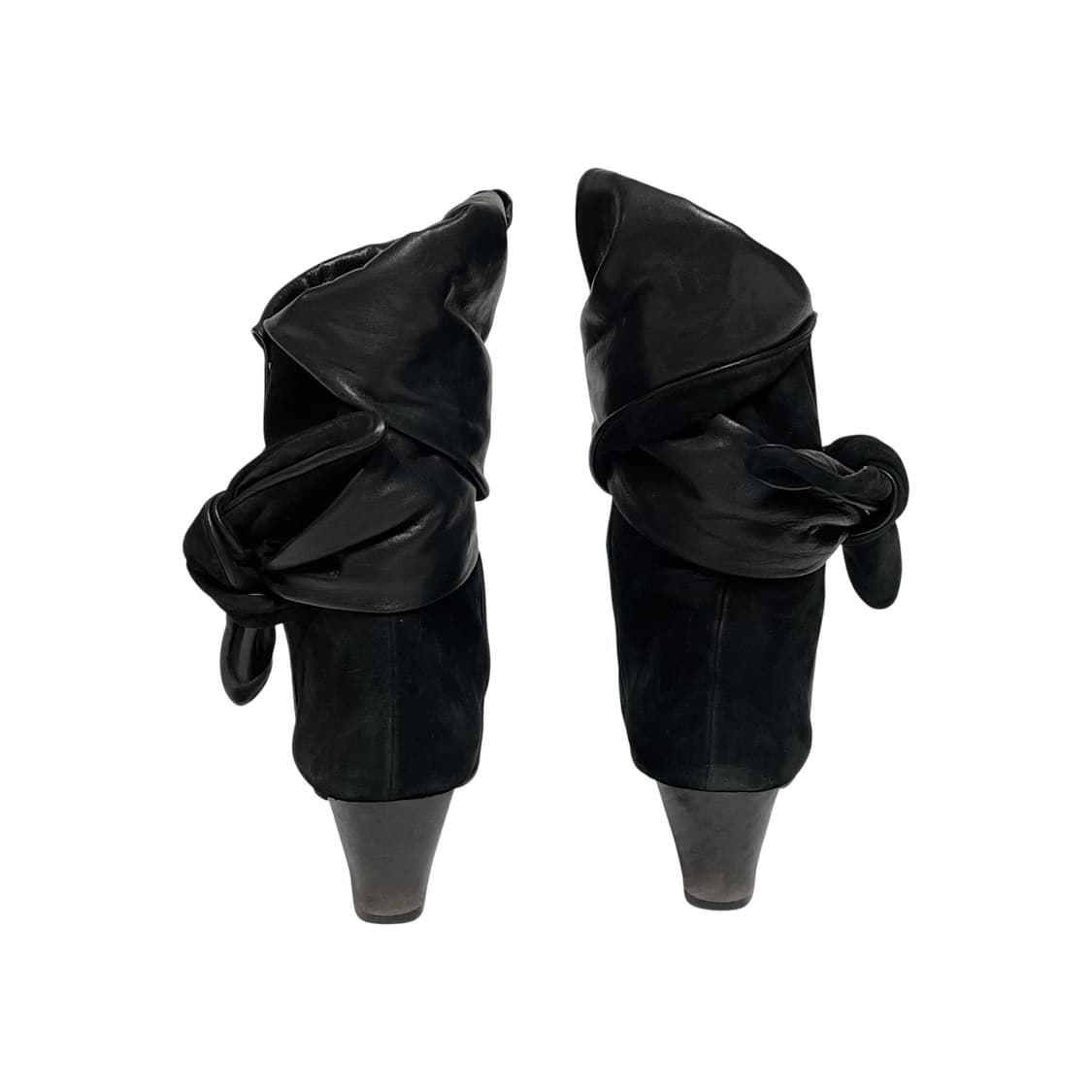 미하라 야스히로 드레이프 랩 부츠 상품이미지6