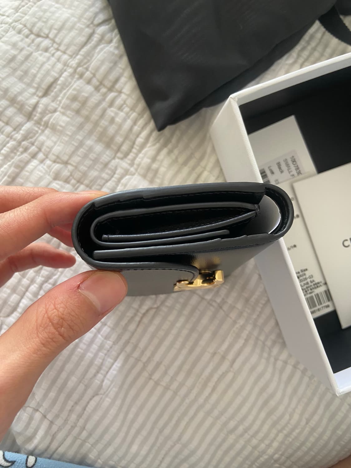 셀린느 여성반지갑 새상춤 상품이미지3