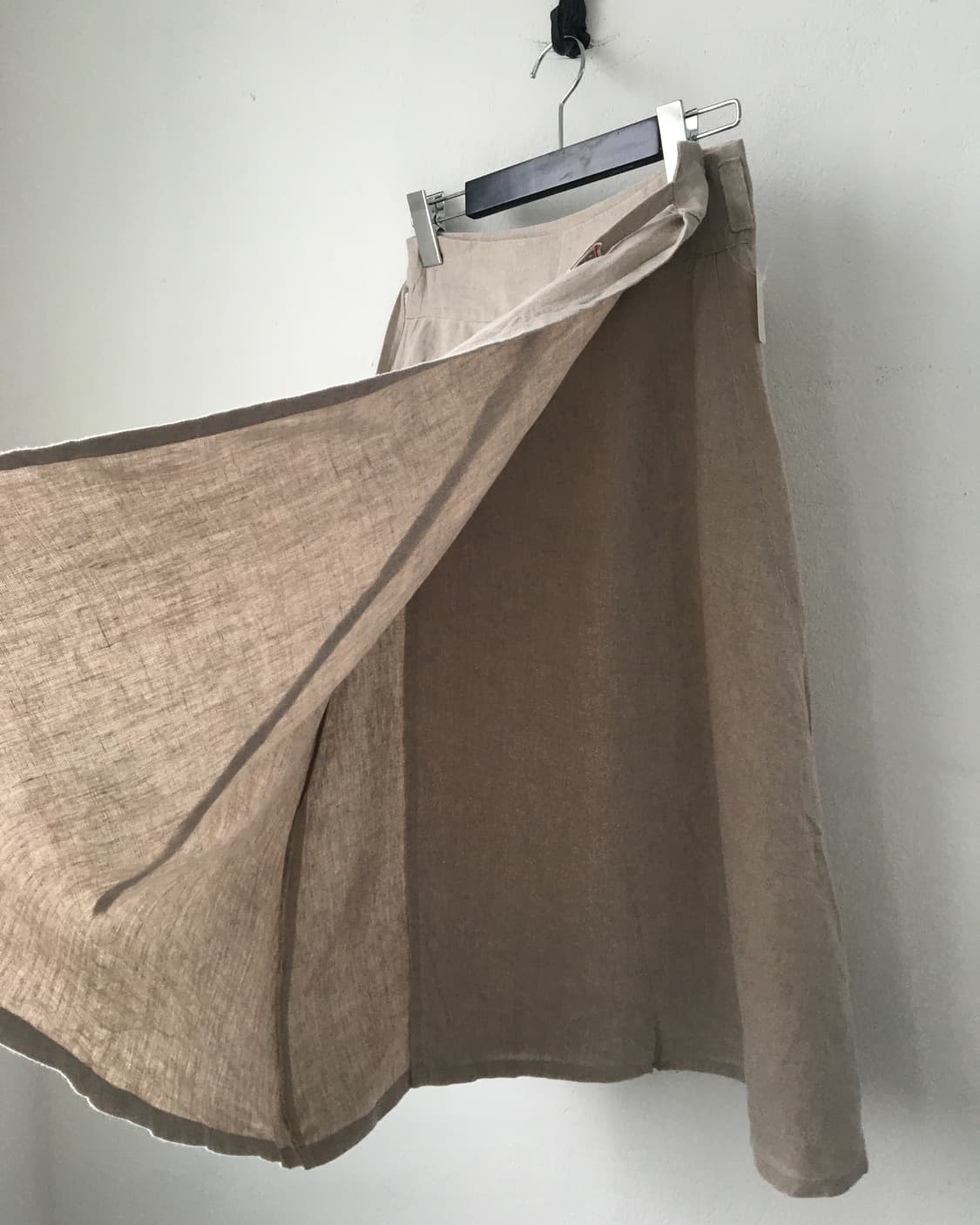 Belted wrap long skirt 상품이미지3