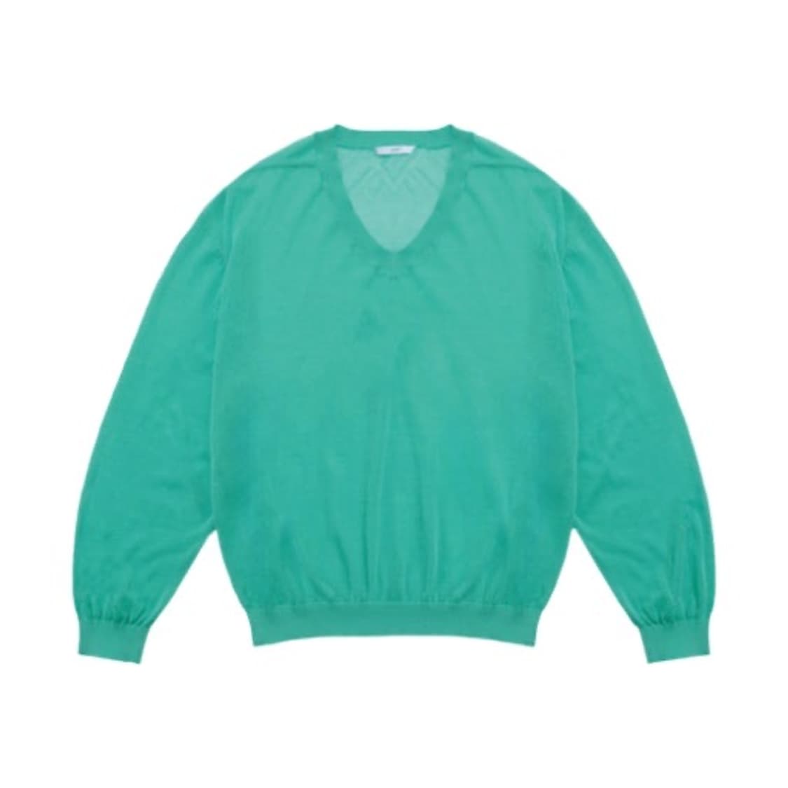stu 시어 브이넥 니트 민트 L 상품이미지1