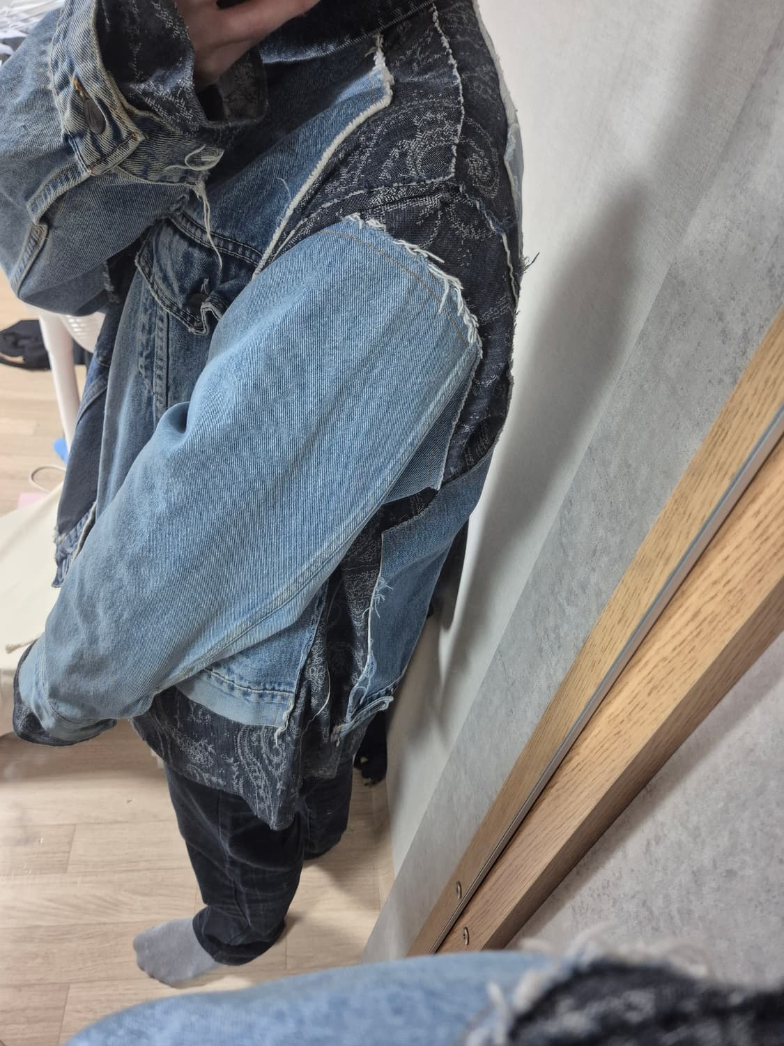 리빌드바이니들스 리버시블 청자켓 [L] 상품이미지3