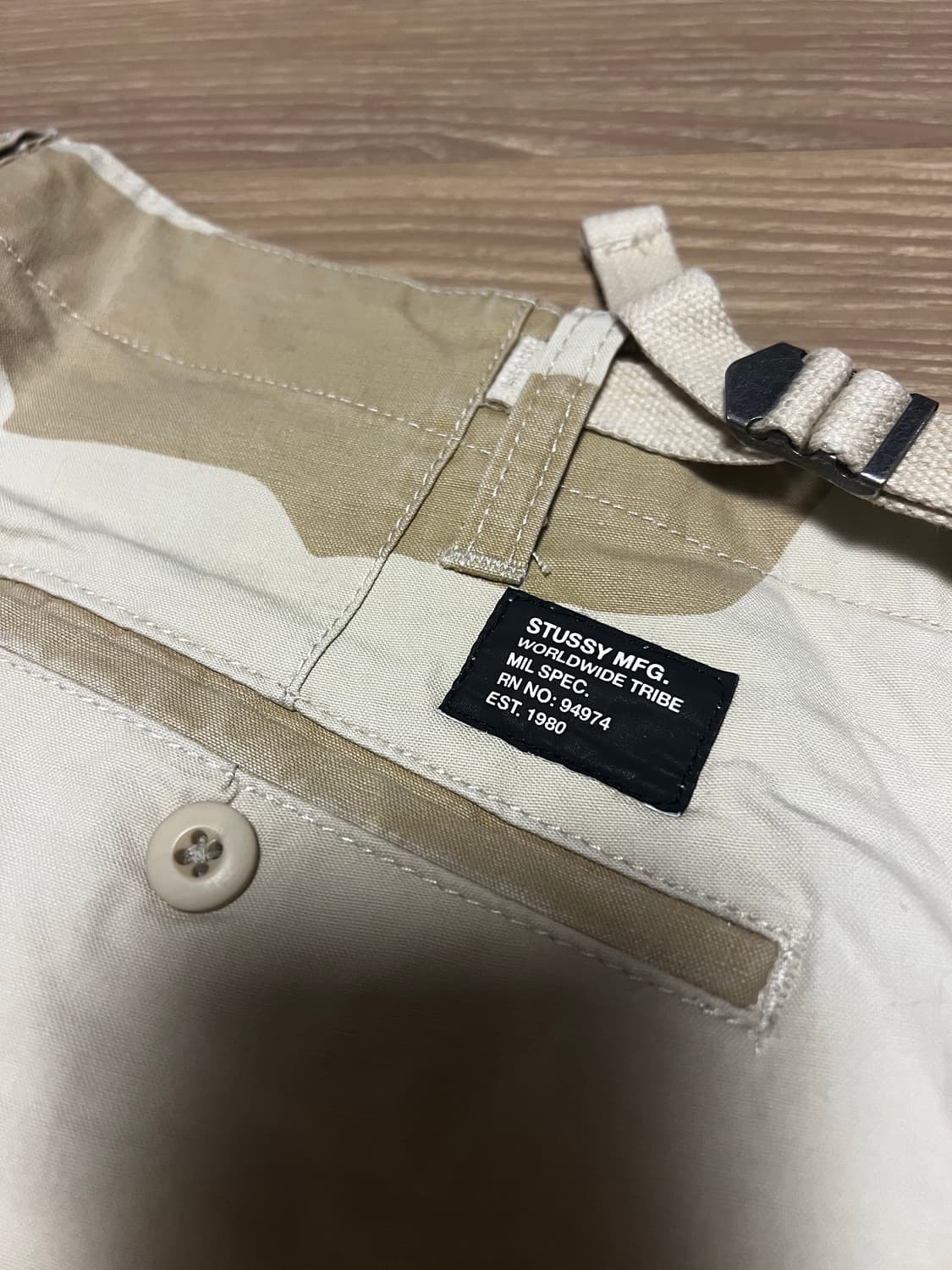 스투시 빈티지 데저트 카모 팬츠 상품이미지6