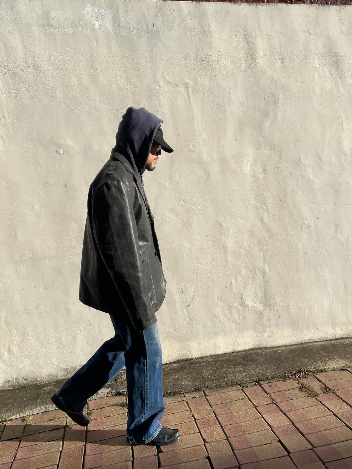 Stüssy Leather Sports Coat 상품이미지1