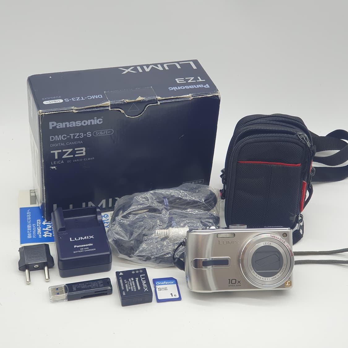 루믹스 DMC-TZ3 메탈릭 실버 ⌚ 빈티지 디카 디지털카메 상품이미지2