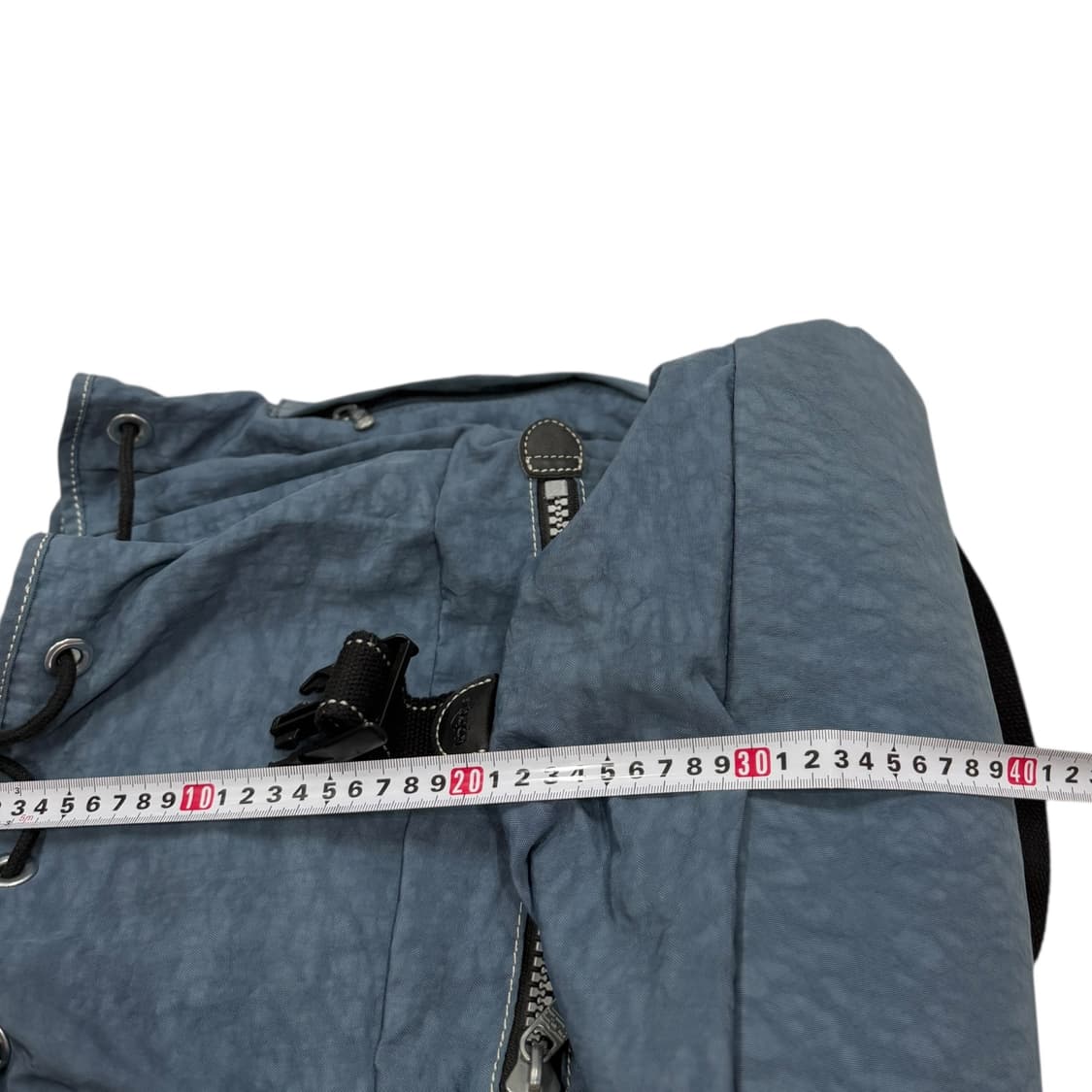 키플링 빈티지 빅로고 복조리 포켓 백팩 가방 라이트블루 소라 상품이미지7