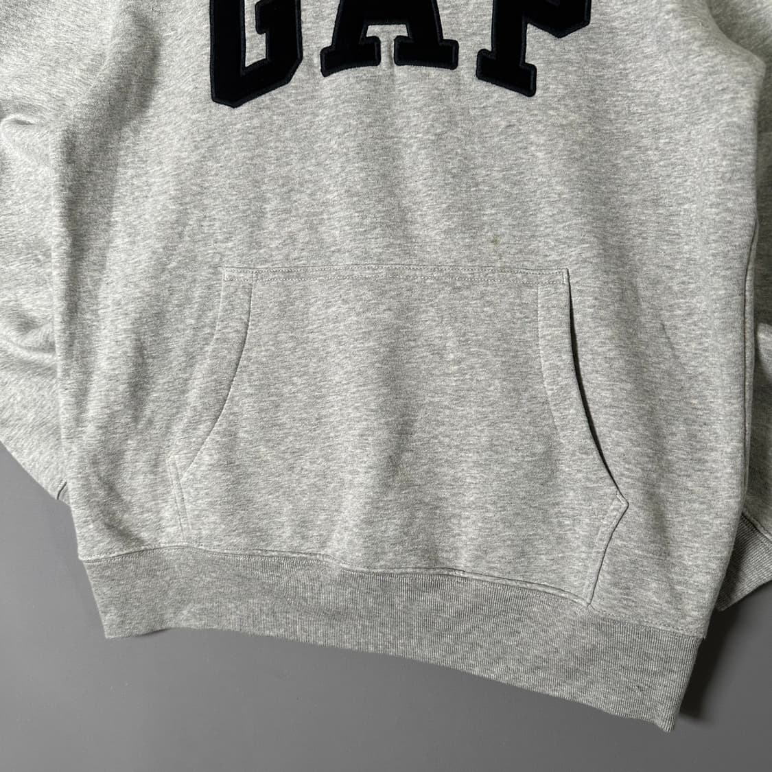 GAP 기모 후드티 그레이 S [013106] 상품이미지3