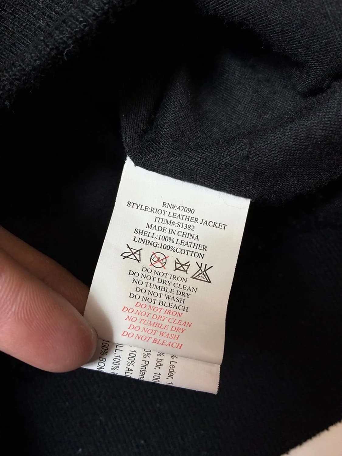 닉슨 NIXON 풀가죽 투포켓 집업 자켓 PN8102 상품이미지7