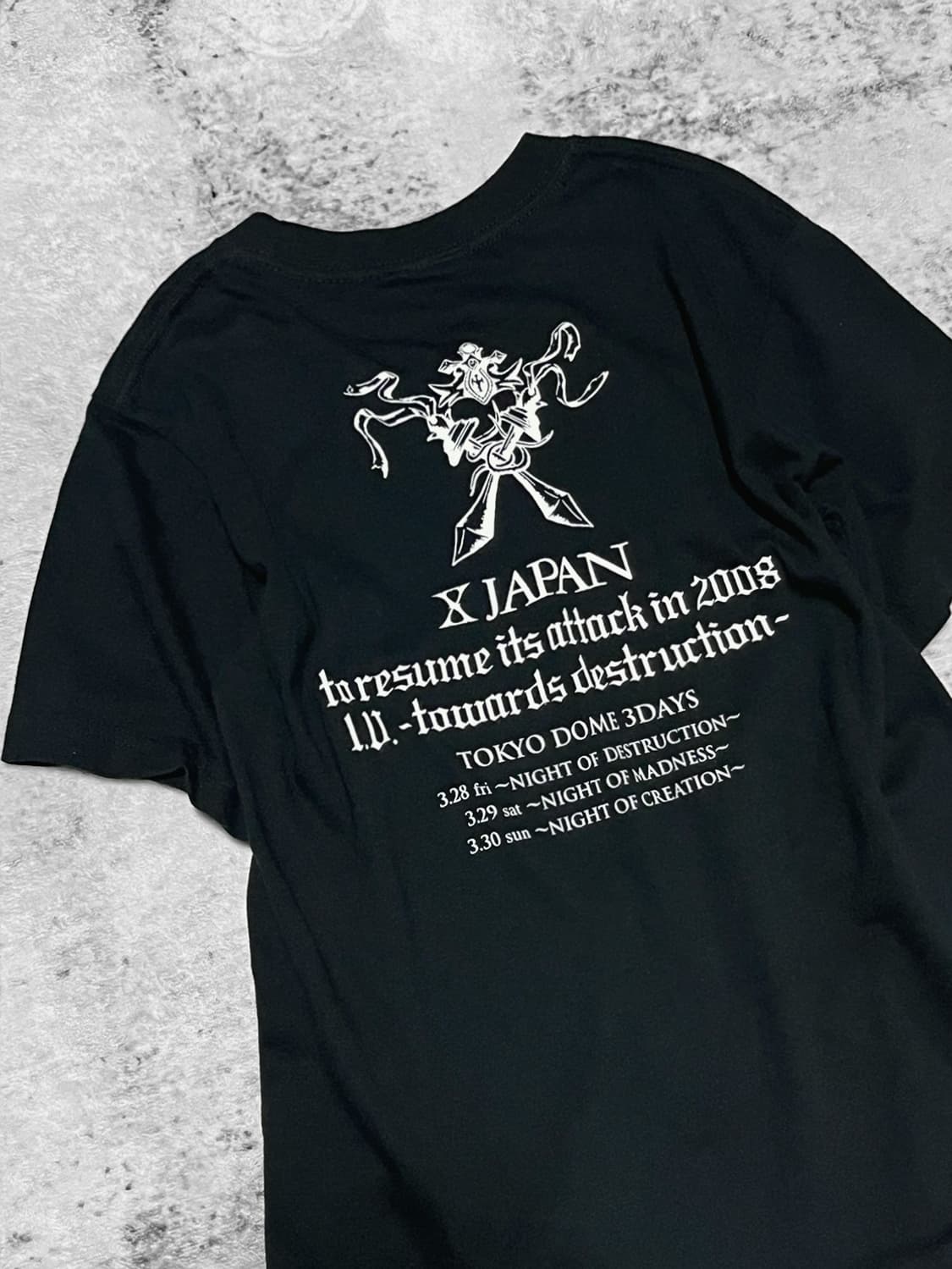 (x japan) 08 tokyo dome tour t  상품이미지6