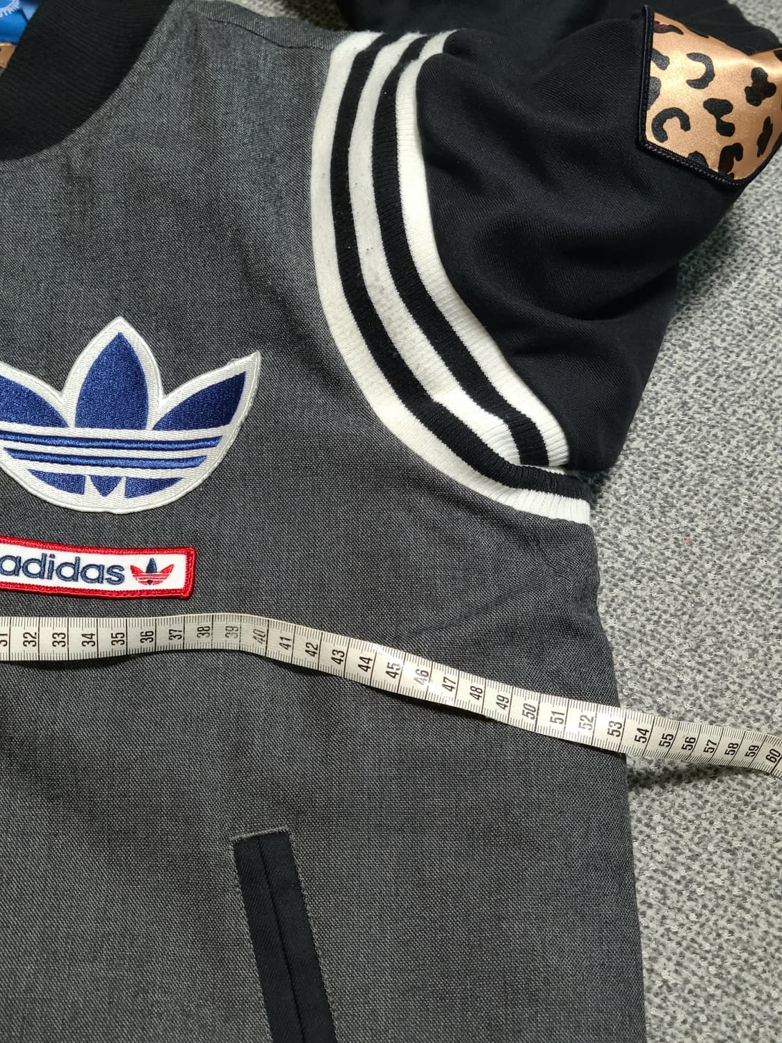 디다스 빅 트레포일 바시티 스타디움 누빔 자켓 95  M 상품이미지3