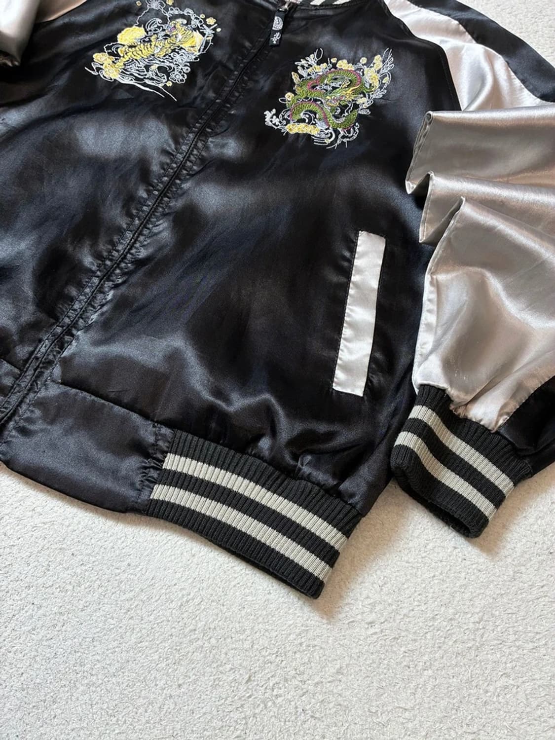 Japanese 용호상박 스카잔 새틴 자켓 PN7234 상품이미지7