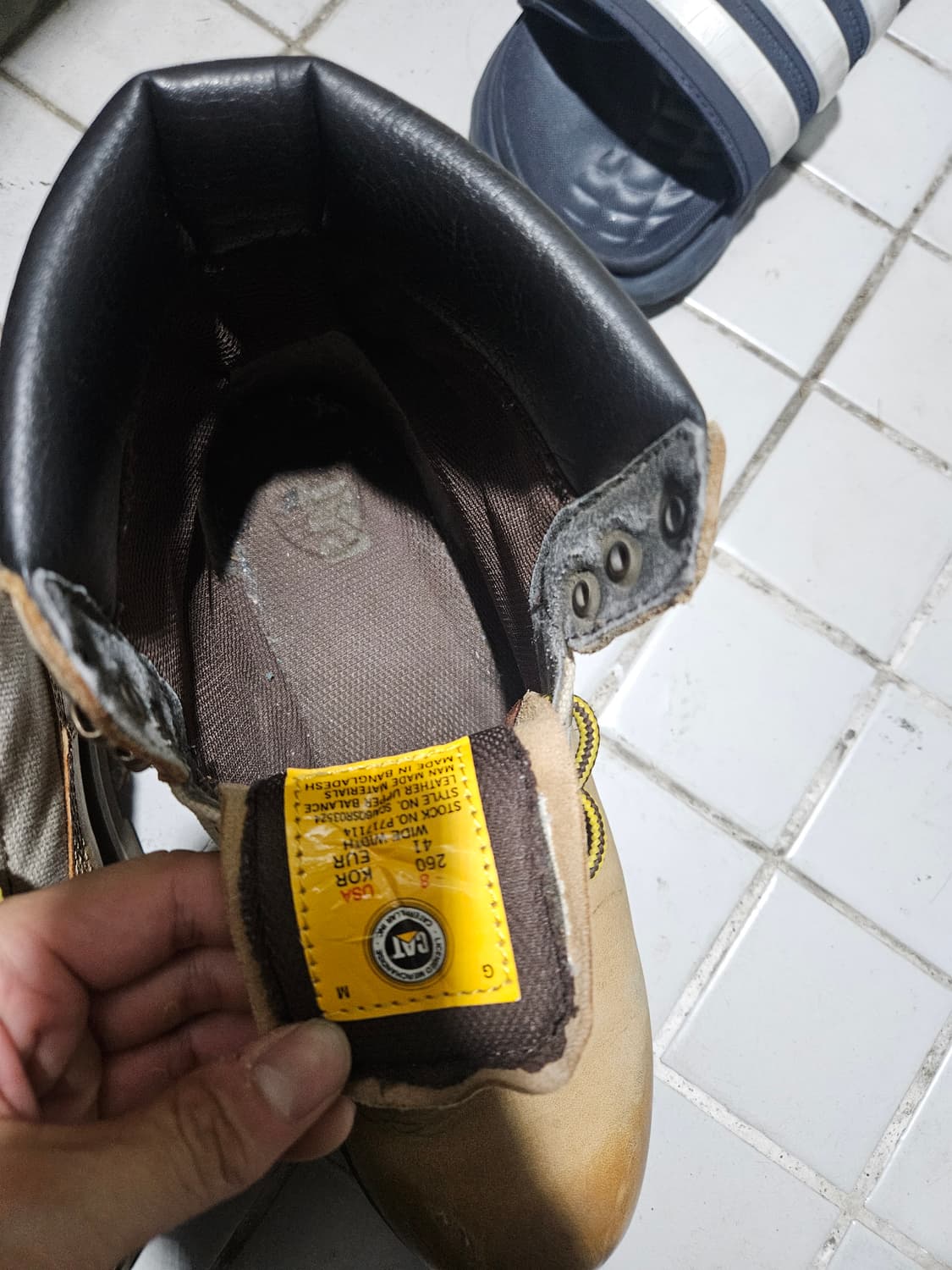 캐터필라 워커 260~270 상품이미지4