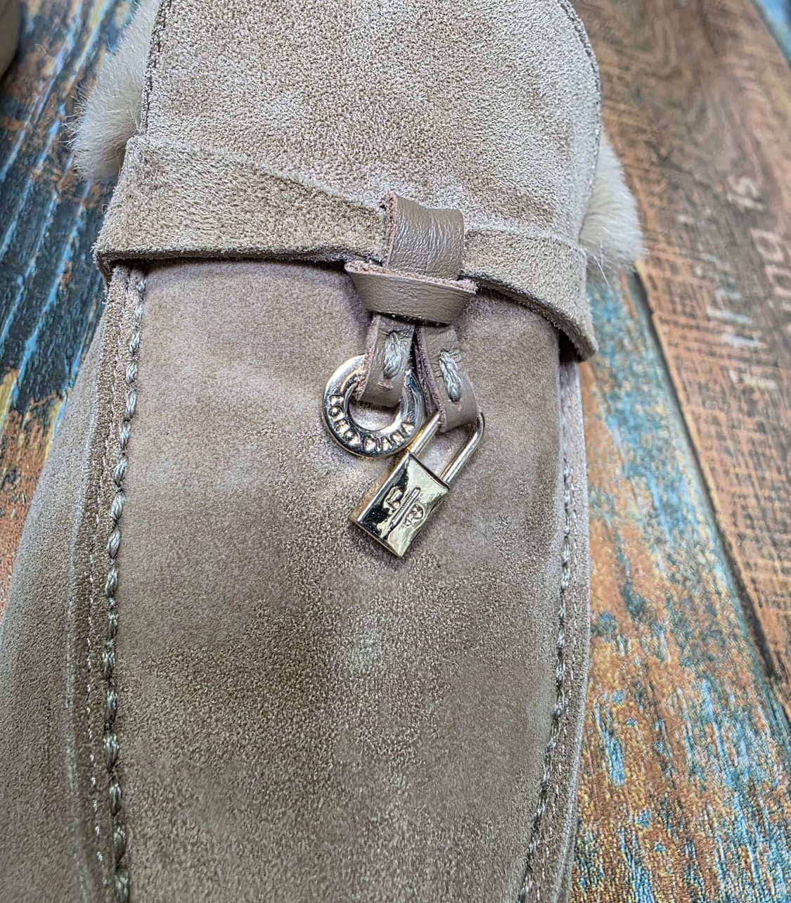 로로피아나 썸머 참스워크 로퍼 / 스웨이드 양털 / 37 235~240 상품이미지6