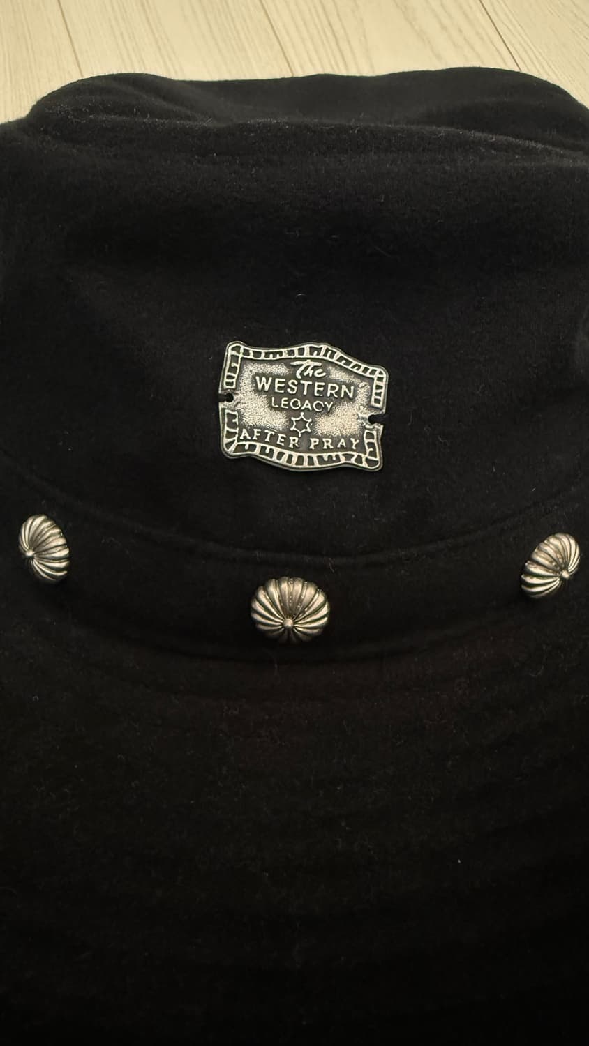 애프터프레이 웨스턴 페도라 black 상품이미지6