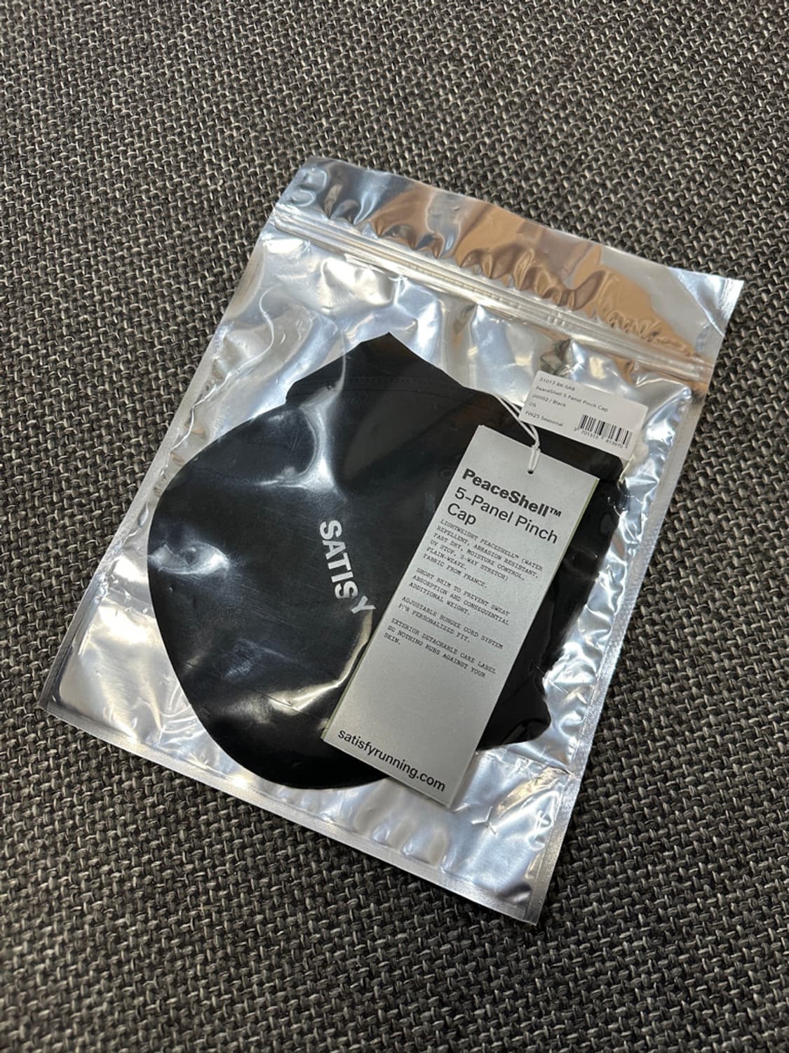 새티스파이 피치쉘 5패널 핀치 캡 상품이미지2