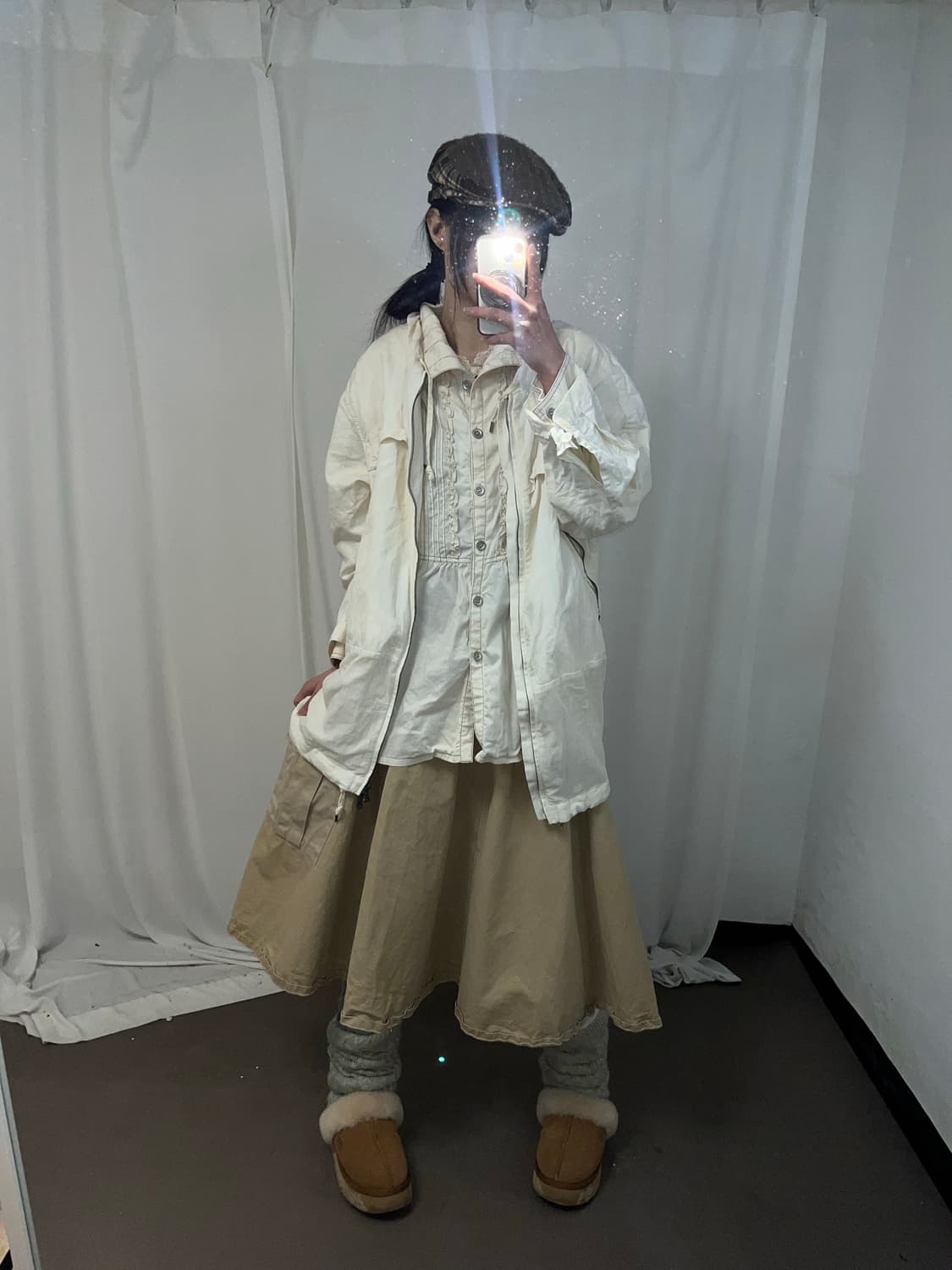 Diesel 아이보리 야상 자켓 상품이미지1