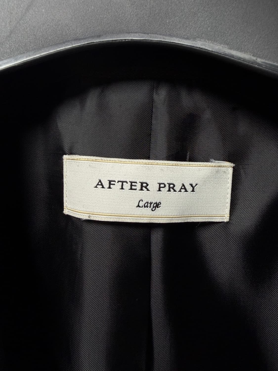 애프터프레이 브라운 울 셋업 라지 상품이미지4