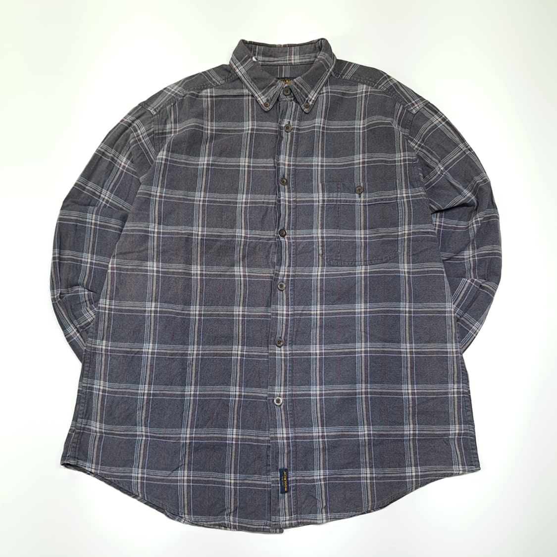 CL180 L 울리치 버튼다운 플래드 플란넬 셔츠 상품이미지1