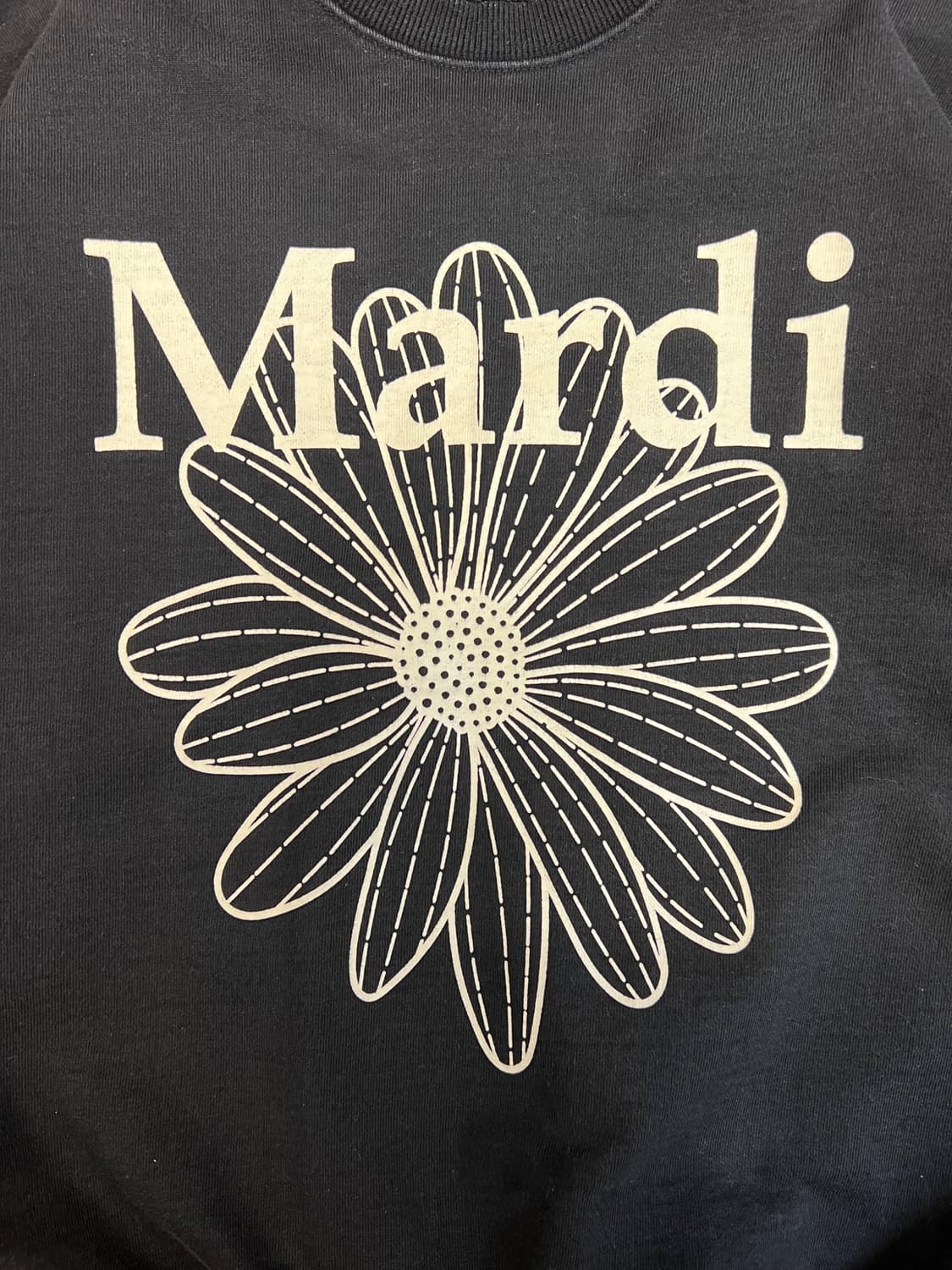 마르디 메크르디 플라워 맨투맨 상품이미지2