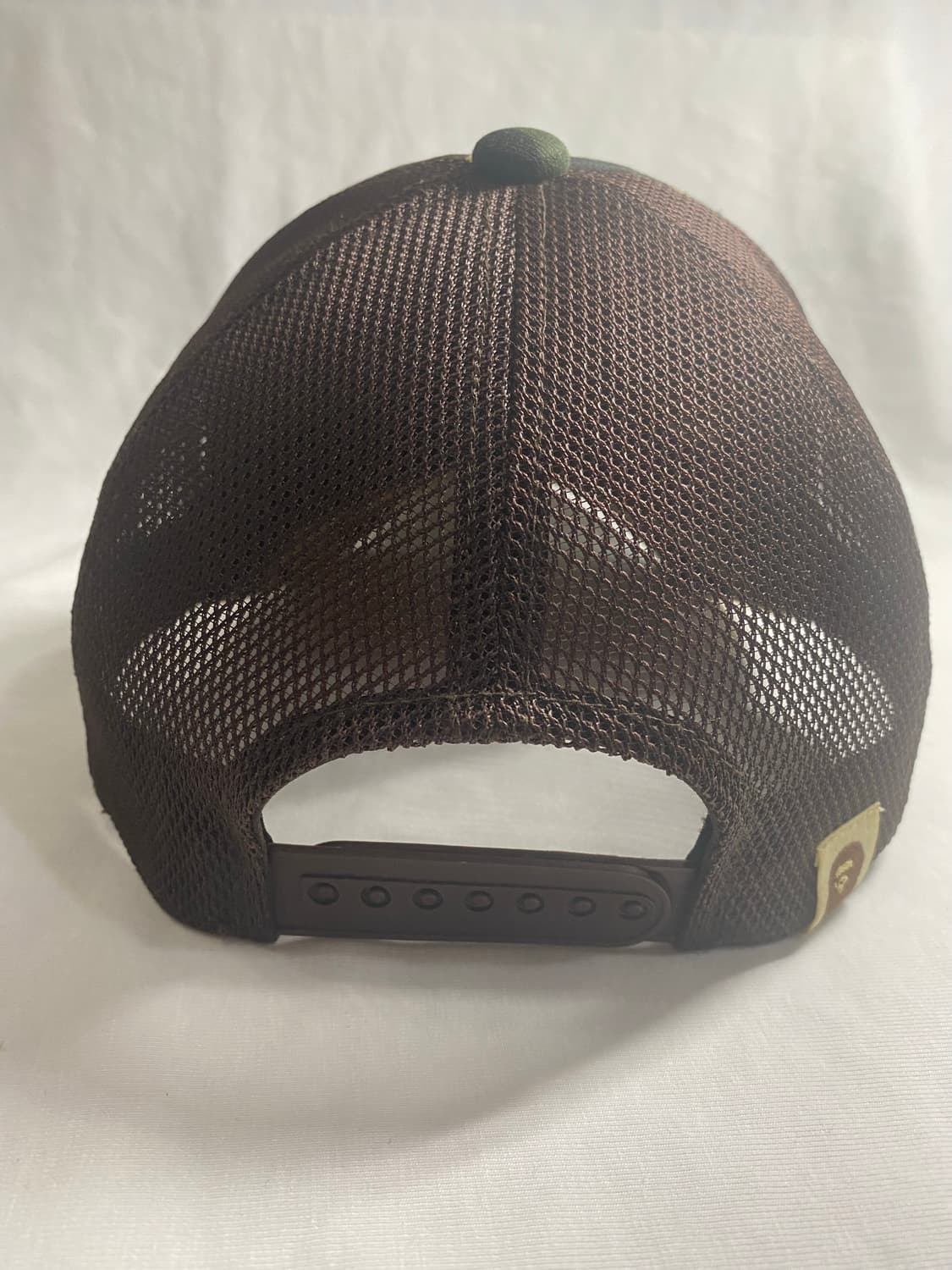 Bape 베이프 카모 메쉬캡 트러커캡 모자 황계 상품이미지5