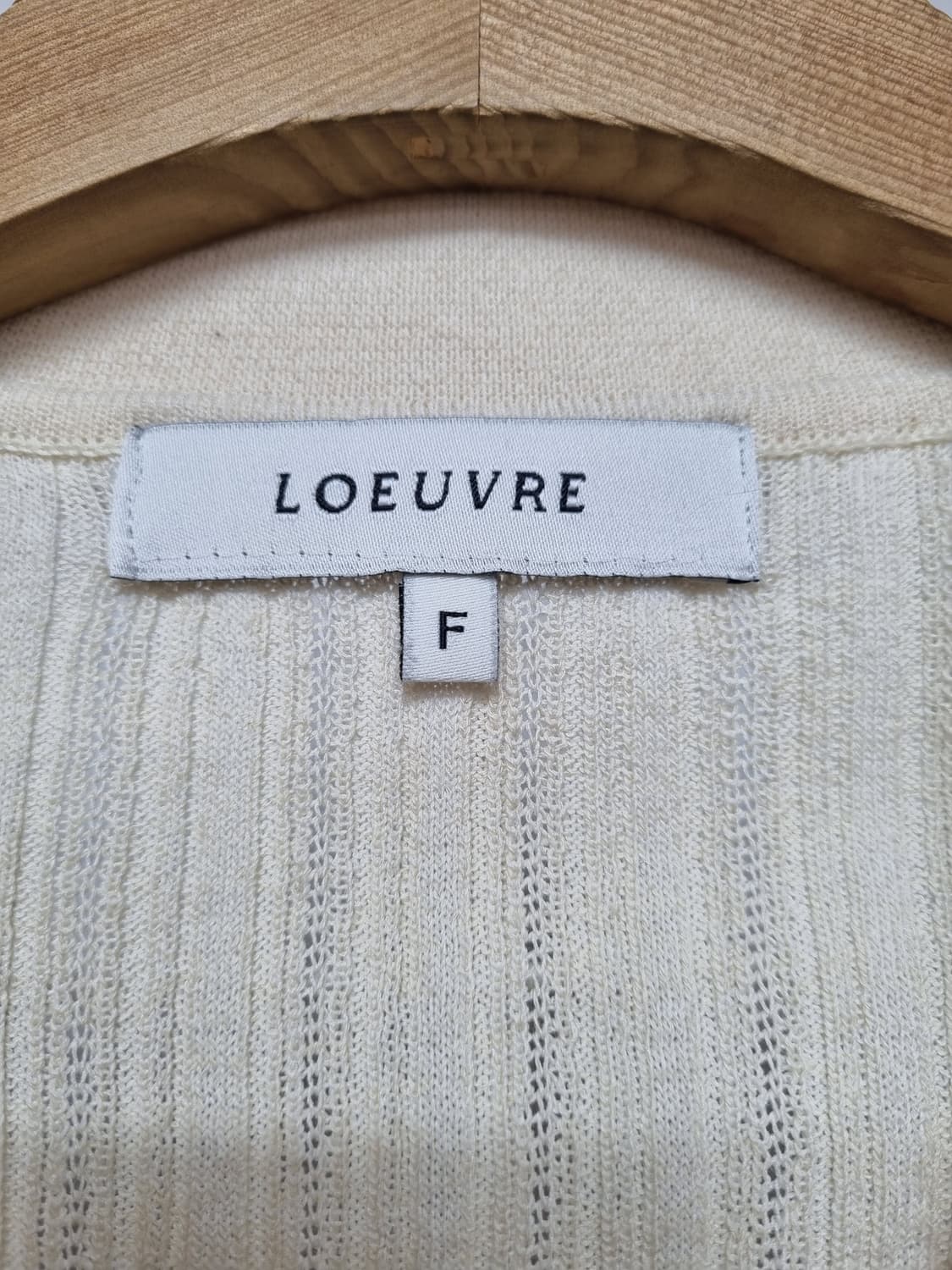 루에브르 카라 니트가디건 (봄) 상품이미지5