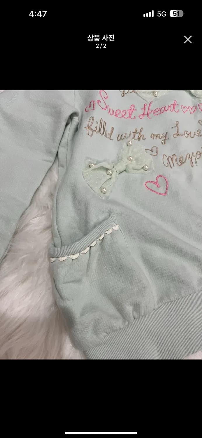 라떼갸루 로걀 헤이세이 메조피아노 민트 리본탑 상품이미지2