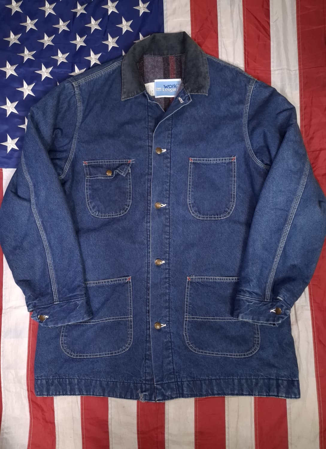 오리지날 90's 미국제조 Sears 시어스 워크자켓 상품이미지1