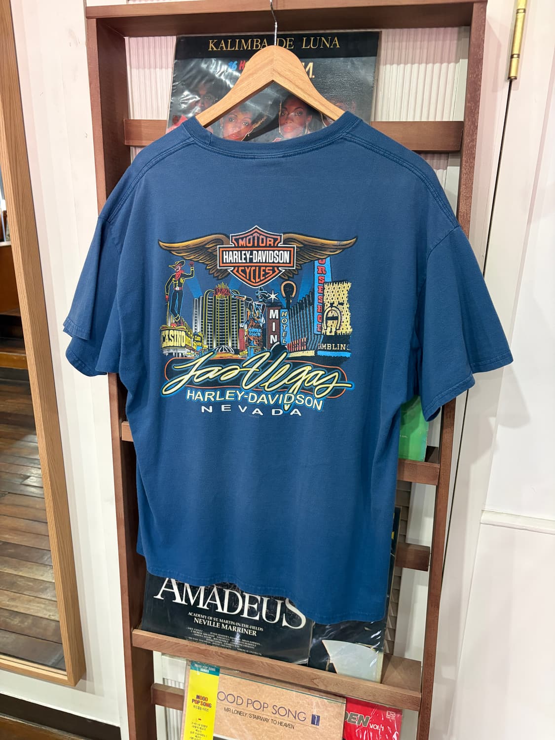 J69 할리데이비슨 라스베가스 프린팅 반팔티 상품이미지5