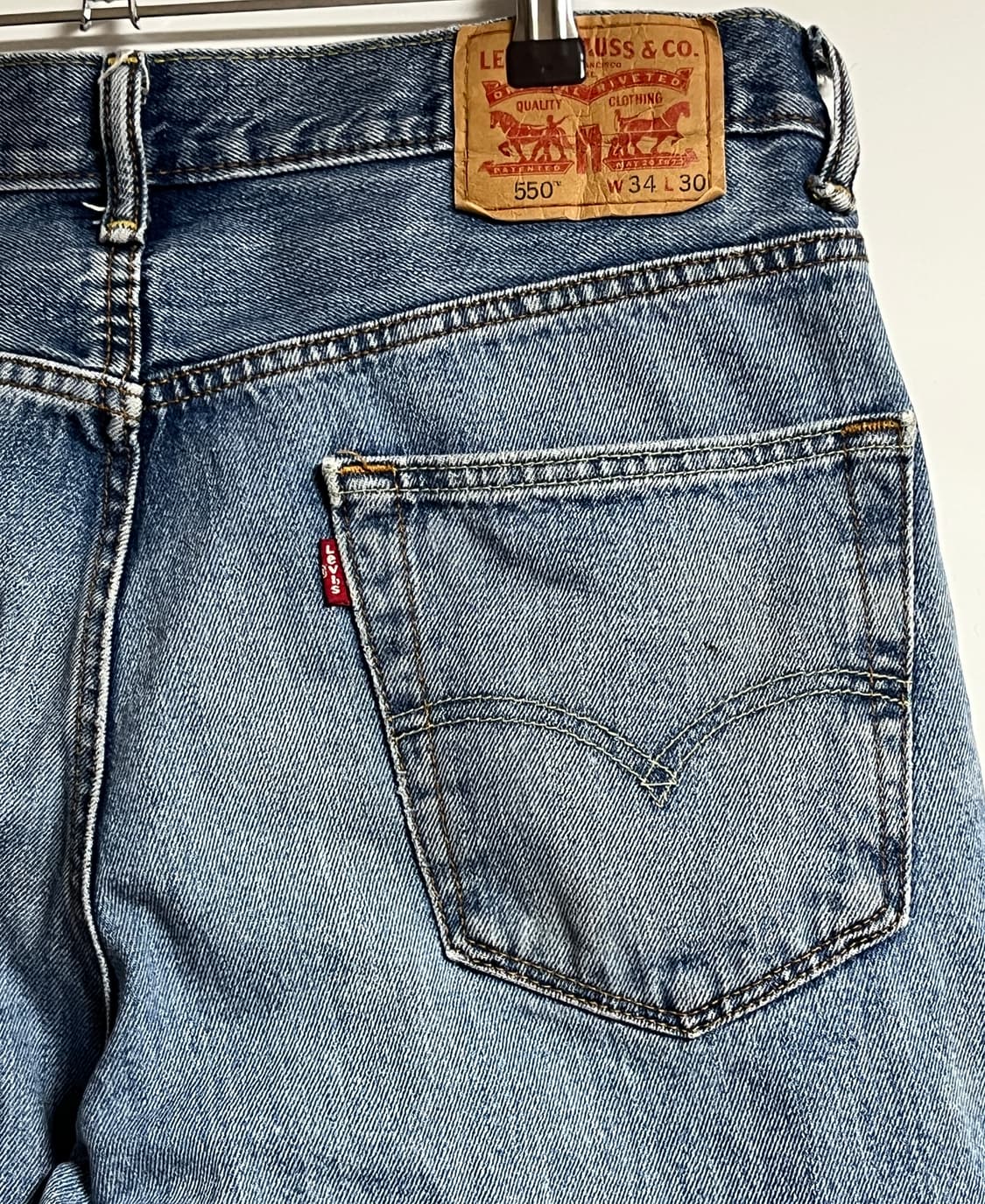 리바이스 550 와이드 배기팬츠 데님팬츠 청바지 34 상품이미지6