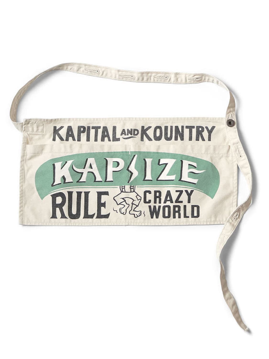 kapital apron 캐피탈 캔버스 에이프런 앞치마 상품이미지1